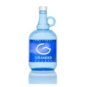 Agua Original GRANDER · Caja de 4 botellas de 1 litro
